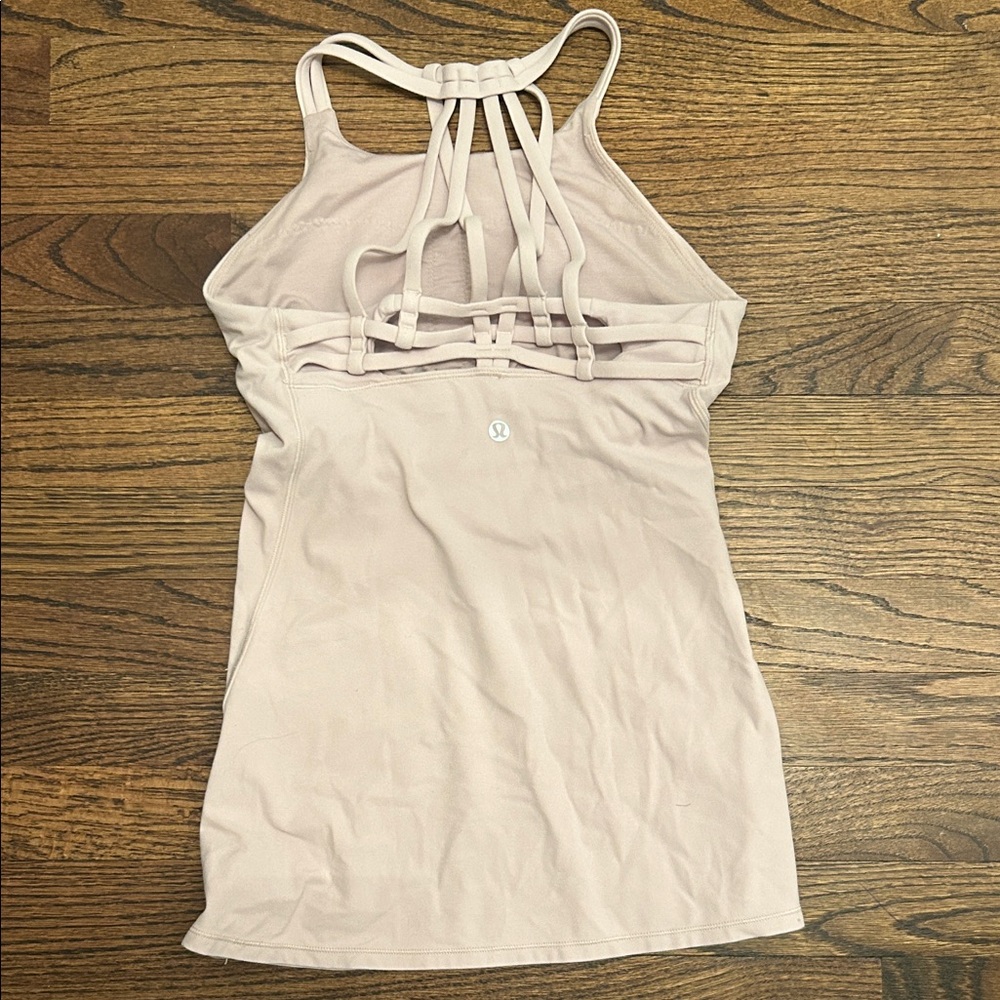 Lululemon Strappy Tank Top in Light Pink (4)